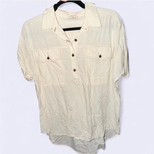 Women’s Cream Casual Shirt